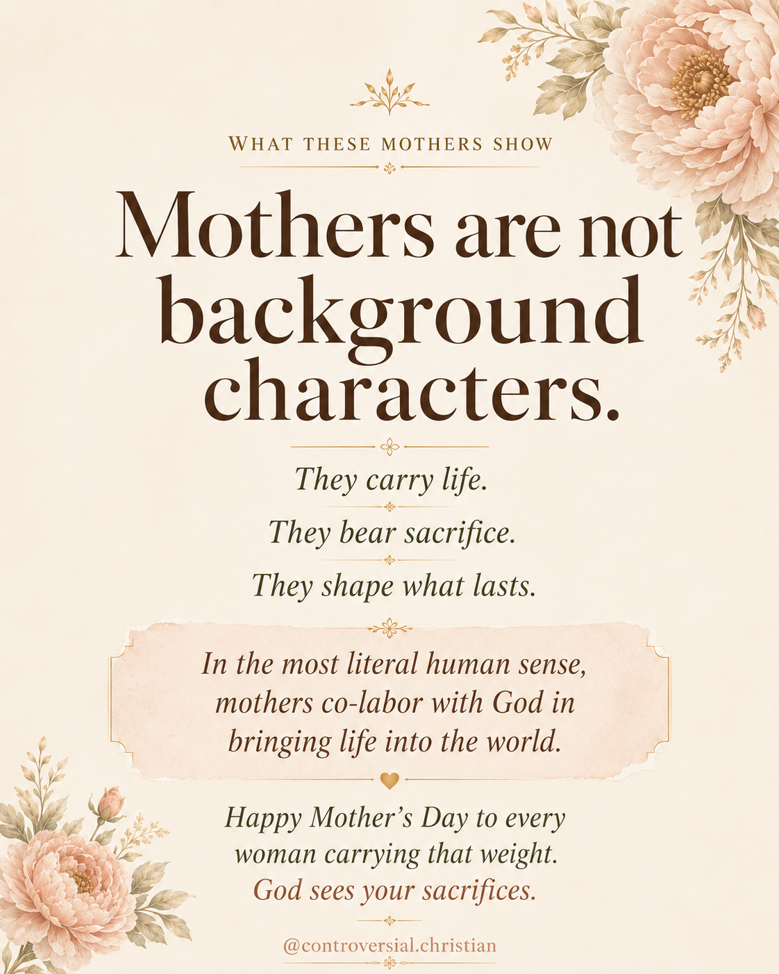 HOLIDAY | (2026) | Mother's Day
