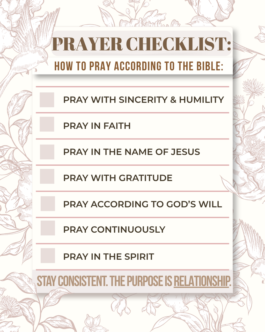 CHRISTIANITY 101 | How-To Pray