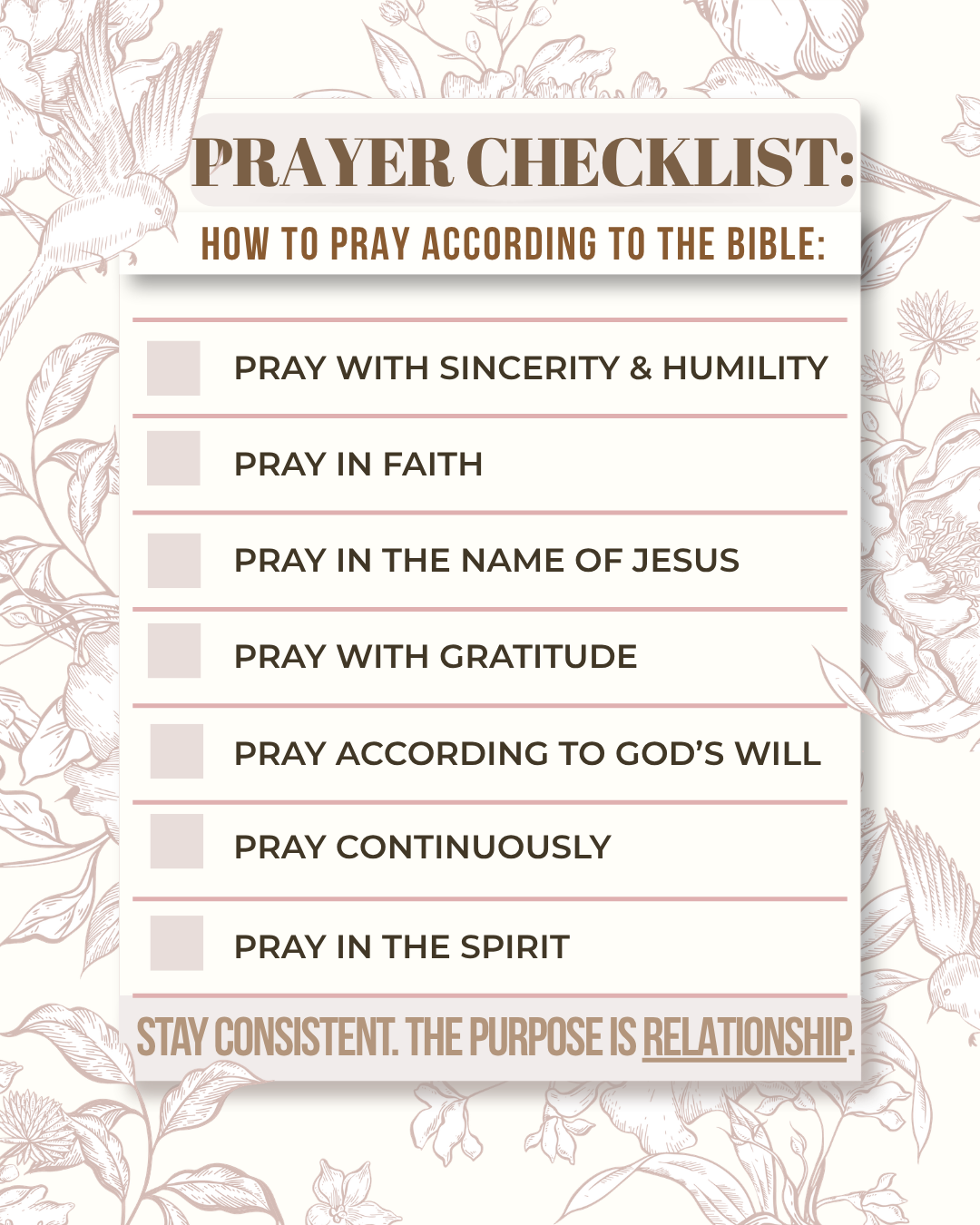 CHRISTIANITY 101 | How-To Pray
