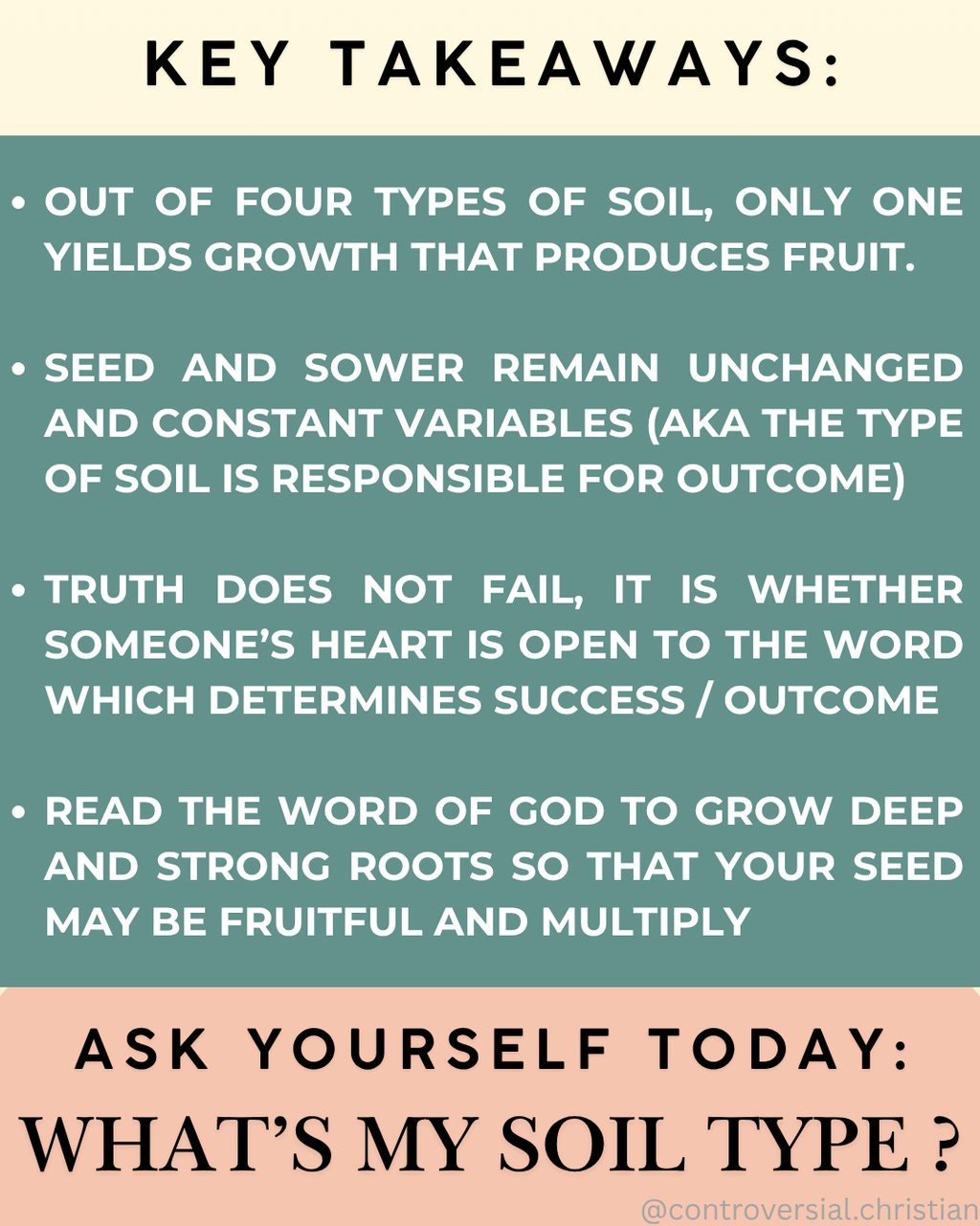 40-PARABLES | [1] | The Sower & 4 Soils
