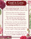 SCRIPTURE | 1 John 4:7-12 | (God Is Love)