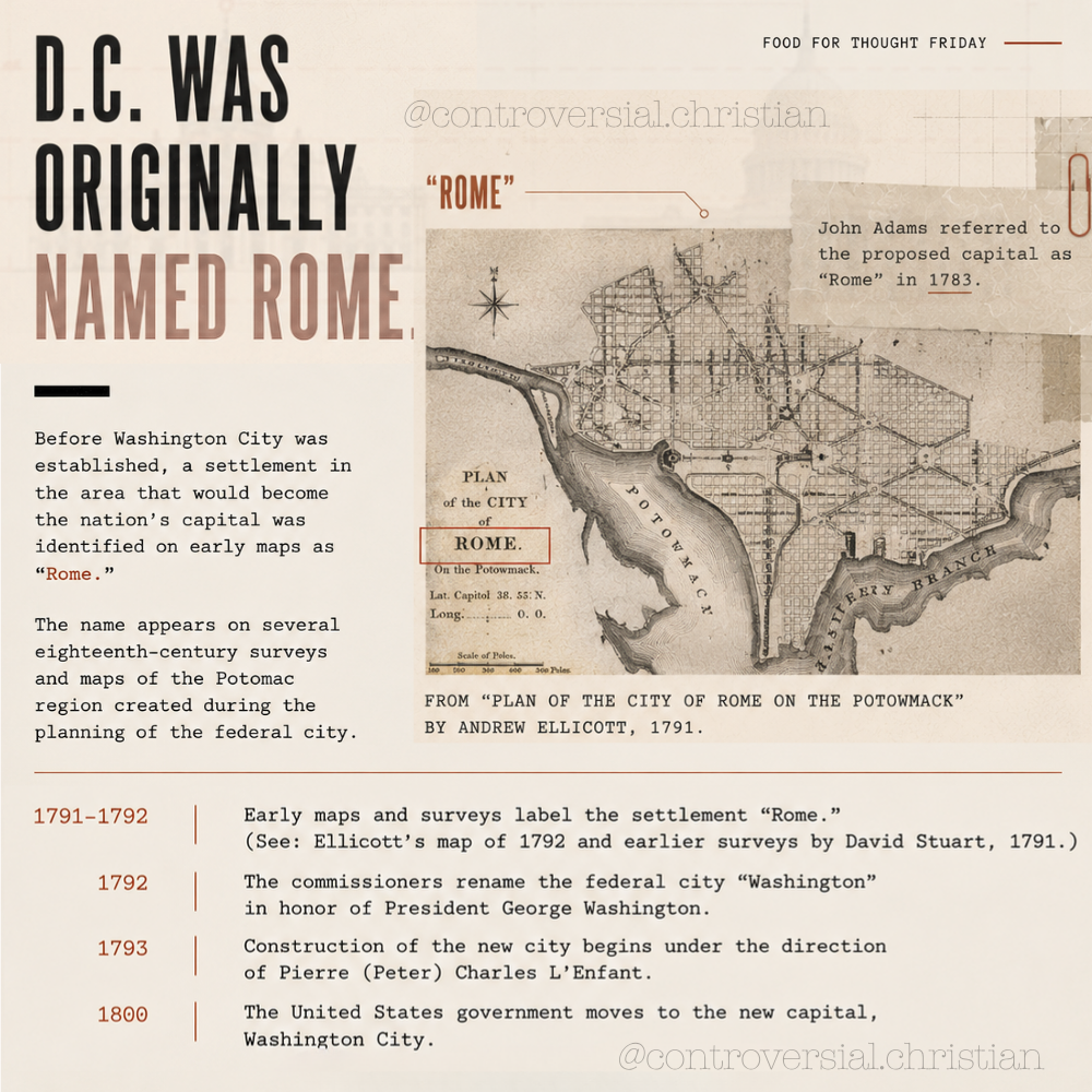 FOOD-FOR-THOUGHT | Rome vs D.C.