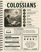 Guidebook: [51] Colossians