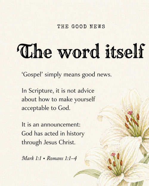 CHRISTIANITY 101 | Defining 'The Gospel'
