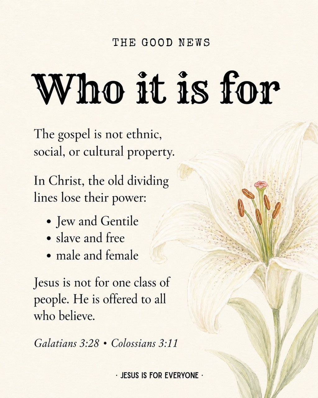 CHRISTIANITY 101 | Defining 'The Gospel'