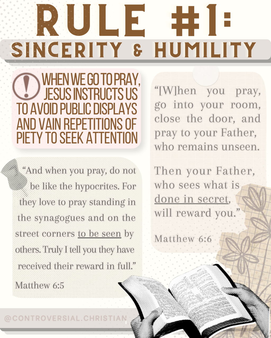 CHRISTIANITY 101 | How-To Pray