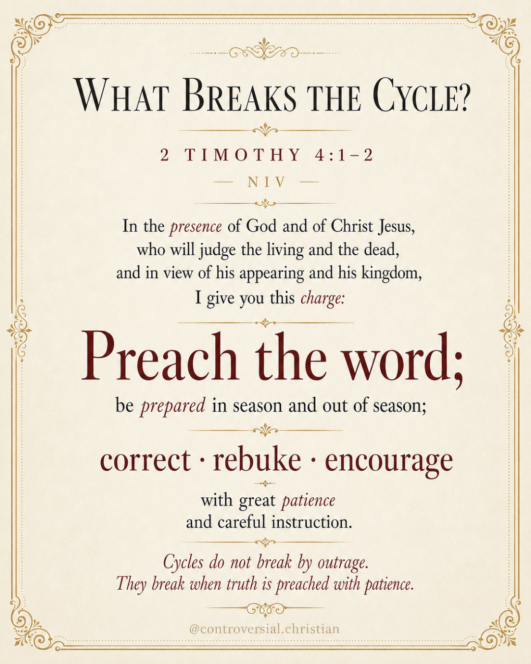 PROPHETIC PROFILE | Life Cycle of Nations