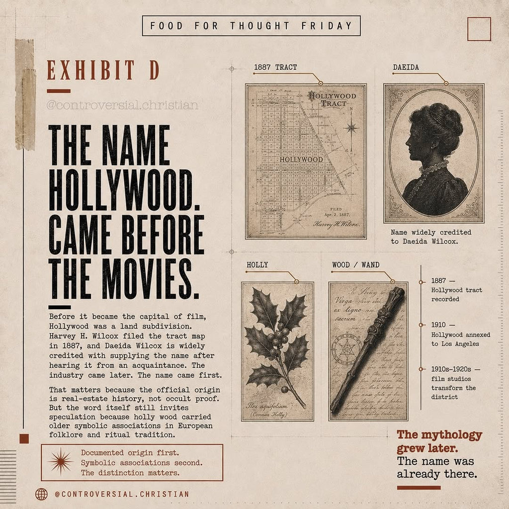 FOOD-FOR-THOUGHT | Hollywood & Occultism