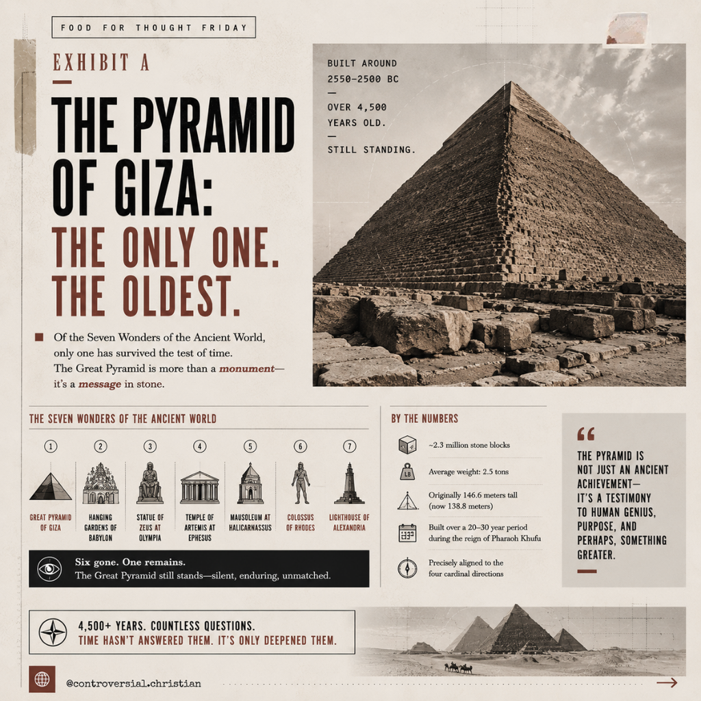 FOOD-FOR-THOUGHT | Pyramids, the Ark & Tesla