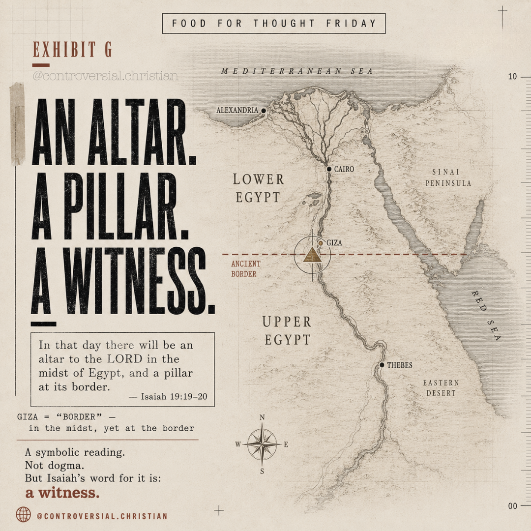 FOOD-FOR-THOUGHT | Pyramids, the Ark & Tesla