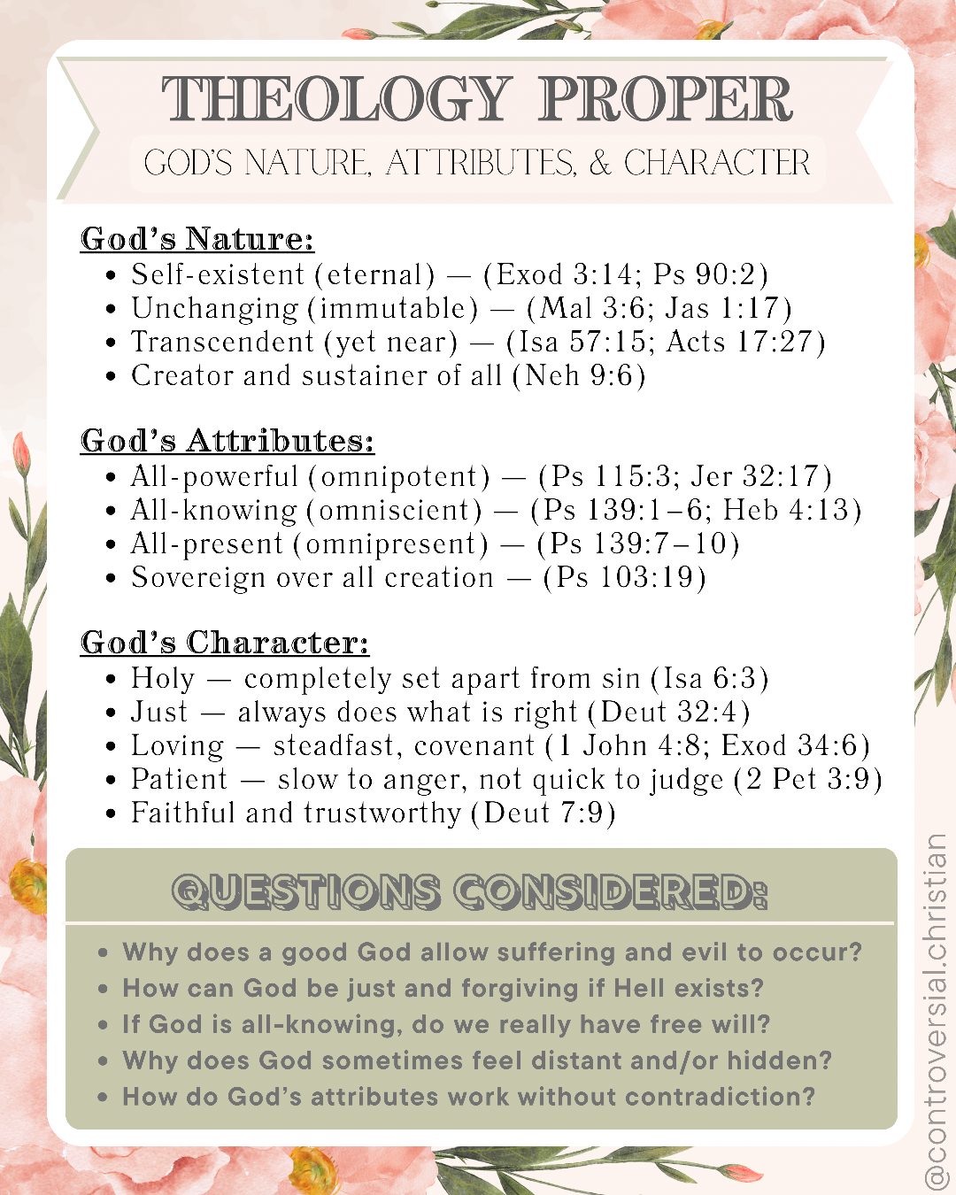 CHRISTIANITY 101 | Overview of Topics