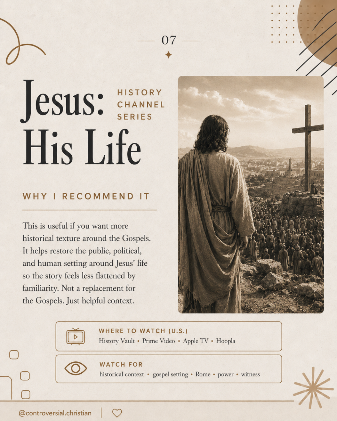 RECOMMENDATIONS | TV Shows, Movies & Documentaries